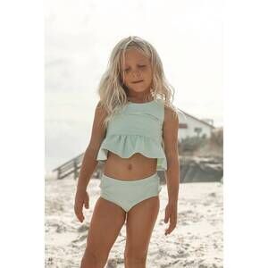 NEW INDIE BLUE flutter tankini set in mint
